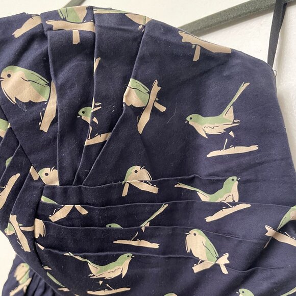 Anthropologie navy bird dress - Picture 5 of 7